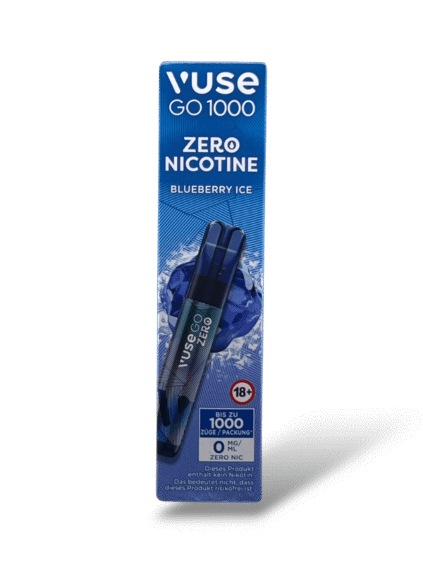 Vuse GO 700 Blueberry Ice 0mg Nikotin