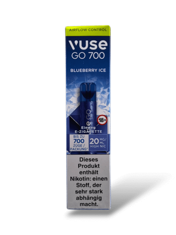 Vuse GO 700 Blueberry Ice 20mg Nikotin