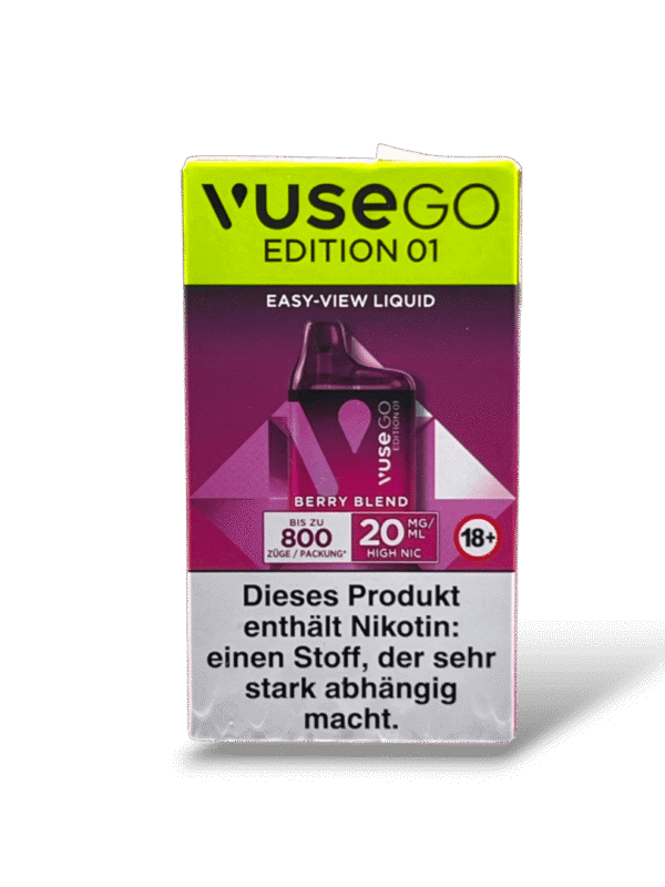 Vuse GO Box 800 Berry Blend 20 mg Nikotin